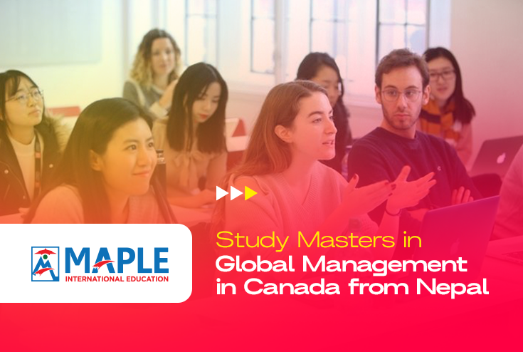 Study Masters in Global Management in Canada from Nepal